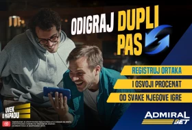 Novo! Freebet za svaku preporuku ortaku